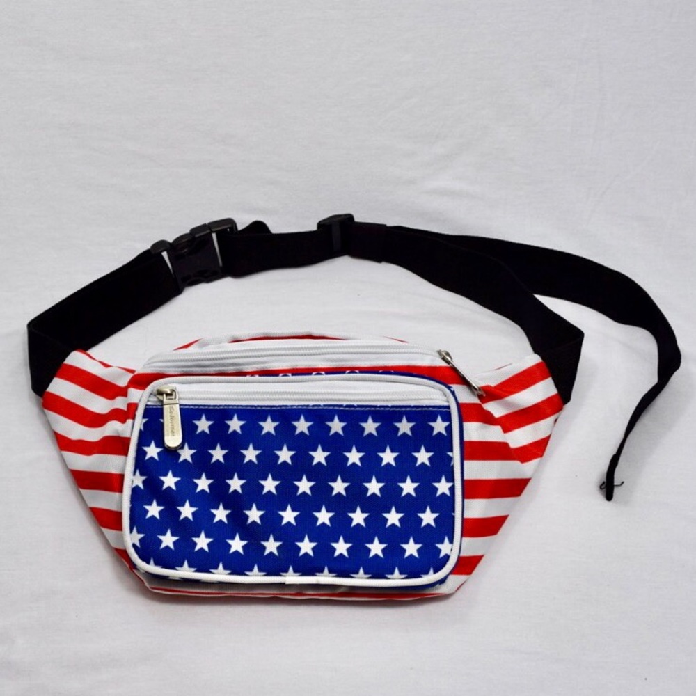 USA print fanny pack 🇺🇸